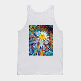 Daubed Spiral Tank Top